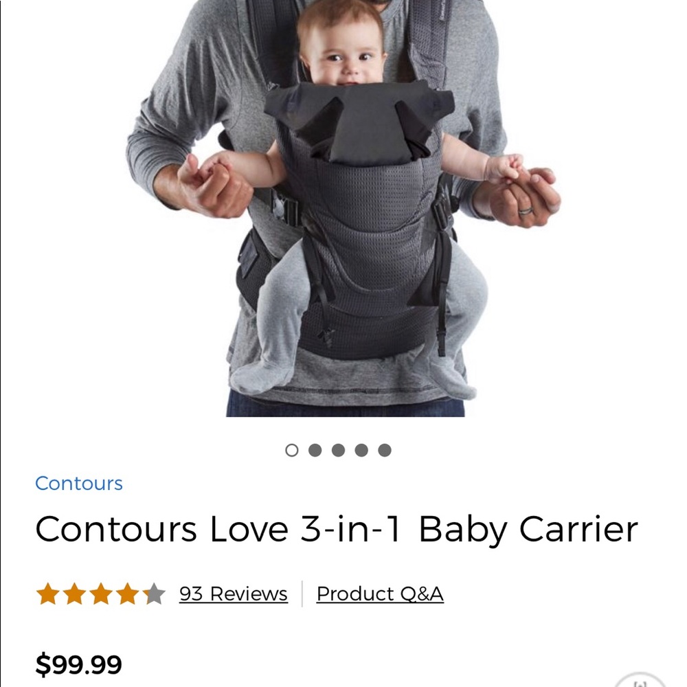 Baby carrier - Contours Love 3 in 1